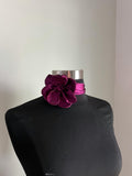 Silk Flower Scarf/Necklace silk flower