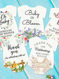 Plantable Seed Paper Onesie, Baby in Bloom Shower Favor for Girls/Boys/Eco-Friendly Gifts/Personalized Seed Cards/Gender Reveal Party Favors seeds bulk