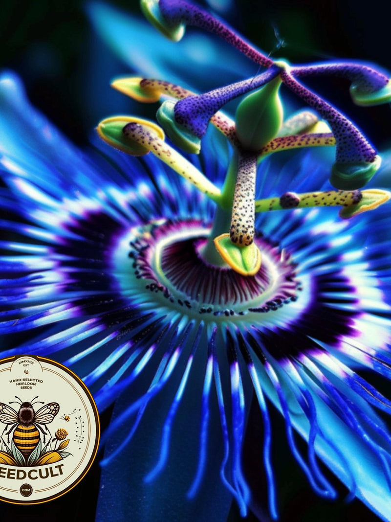 20 Blue Passion Flower Vine Seeds, Passiflora Caerulea, PF0220 flower seeds