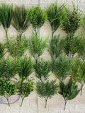 Artificial Plant Faux Greenery_Artificial Wedding Greenery, Home Kitchen Decoration, DIY Florals Centerpieces faux plants