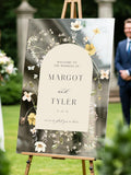 Wildflowers Wedding Sign, Wildflower Wedding Sign, Floral Wedding Welcome Sign, Wild Flower Wedding Decorations MyrtleRoyalBoutique wedding flower