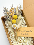 Meaningful Sympathy Gift for Loss of Loved One, Small Dried Flower Posy, Comforting Bereavement Keepsake, Thoughtful Memorial Present sympathy flower
