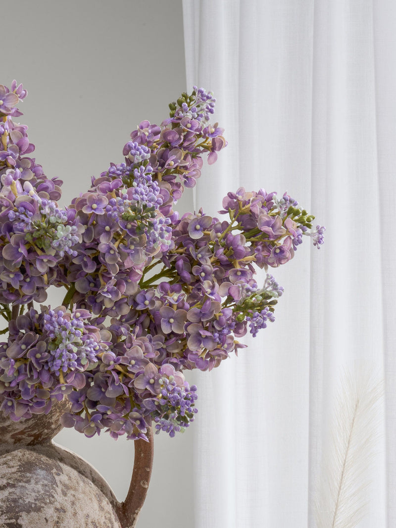 Real Touch Lilac - Artificial Flower - Pastel Purple silk flower