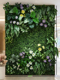 3D Artificial Green Plant Wall Decor: Home & Store Interior faux plants