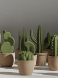 Mini Succulent Pot Set Ð Artificial Cactus & Succulent Decor faux plants