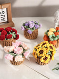 Crochet Flower Coaster, Handmade Round Flower Cup Holder, Crochet Coaster, Housewarming Coaster Decor, Cute Gift, Mothers Day Gift ANNIVERSARY