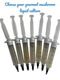 Gourmet Mushroom Liquid Culture Syringe Ð Oyster, Morel, LionÕs Mane and More flower spore