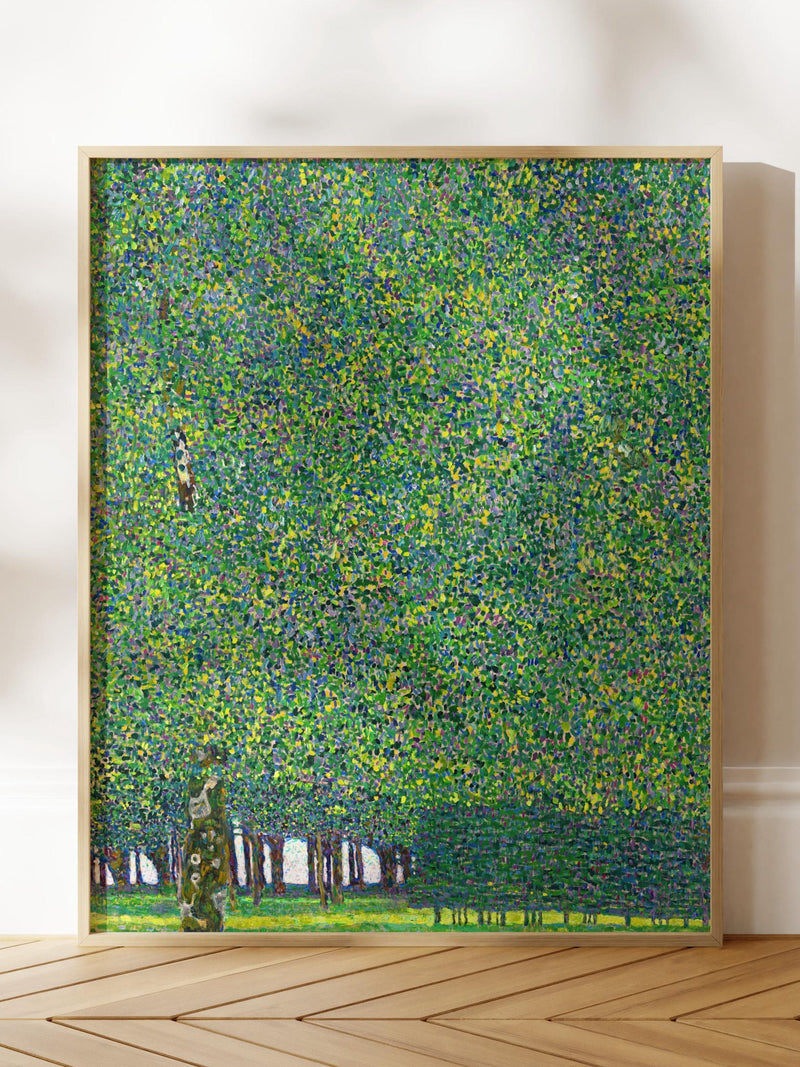 Gustav Klimt 'The Park' Print | Art Nouveau GiclŽe Fine Art Print Poster | Vintage Green Wall Art, Framed or Unframed FLOWER DELIVERY