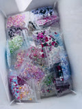 Mixed Seed Beads Grab Bag: 15g Assorted Glass Beads seeds bulk