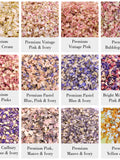 Natural 100% Biodegradable Real Dried Flower Petal Confetti | 1-5 Litres | British Grown | Real Flower Wedding Confetti wedding flower