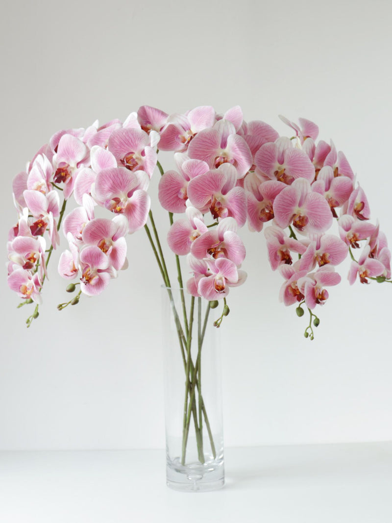 41.3 '' Long Stem Butterfly Orchid, Silk Flowers for Home Decorations, Wedding Gifts, Gift for Her, Artificial Flower, Natural Look Flowers silk flower