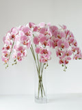41.3 '' Long Stem Butterfly Orchid, Silk Flowers for Home Decorations, Wedding Gifts, Gift for Her, Artificial Flower, Natural Look Flowers silk flower