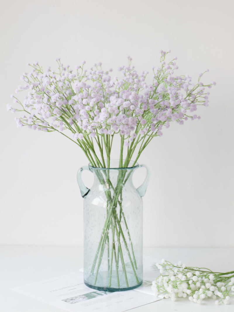 Handmade Artificial BabyÕs Breath Flowers, 23'' Faux Flower for Home DŽcor, Wedding & DIY Arrangements,  Dinning Table Centerpieces silk flower