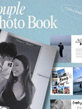 Couple Photo Book Canva Template | Anniversary Gift for Him or Her | Personalized Scrapbook Album | Wedding, Engagement & Romantic Keepsake Love Romance Flower
