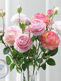 Real Touch Peony Stem, 24" Artificial DIY Flower silk flower