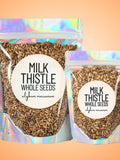 Milk Thistle Seed ¥ Silybum marianum ¥ All-Natural Seed ¥ Blessed Milk Thistle ¥ Mary Thistle ¥ Zero Additives or Preservatives seeds bulk