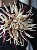 Large Silk Flower Brooch - Chrysanthemum Pin silk flower