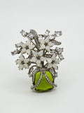 French vintage bouquet brooch pin, exquisite brooch, party brooch FLOWER DELIVERY