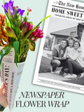 realtor gift new homeowner flower bouquet wrap personalized housewarming gift from real estate agent custom closing day gift for client gift house warming flower