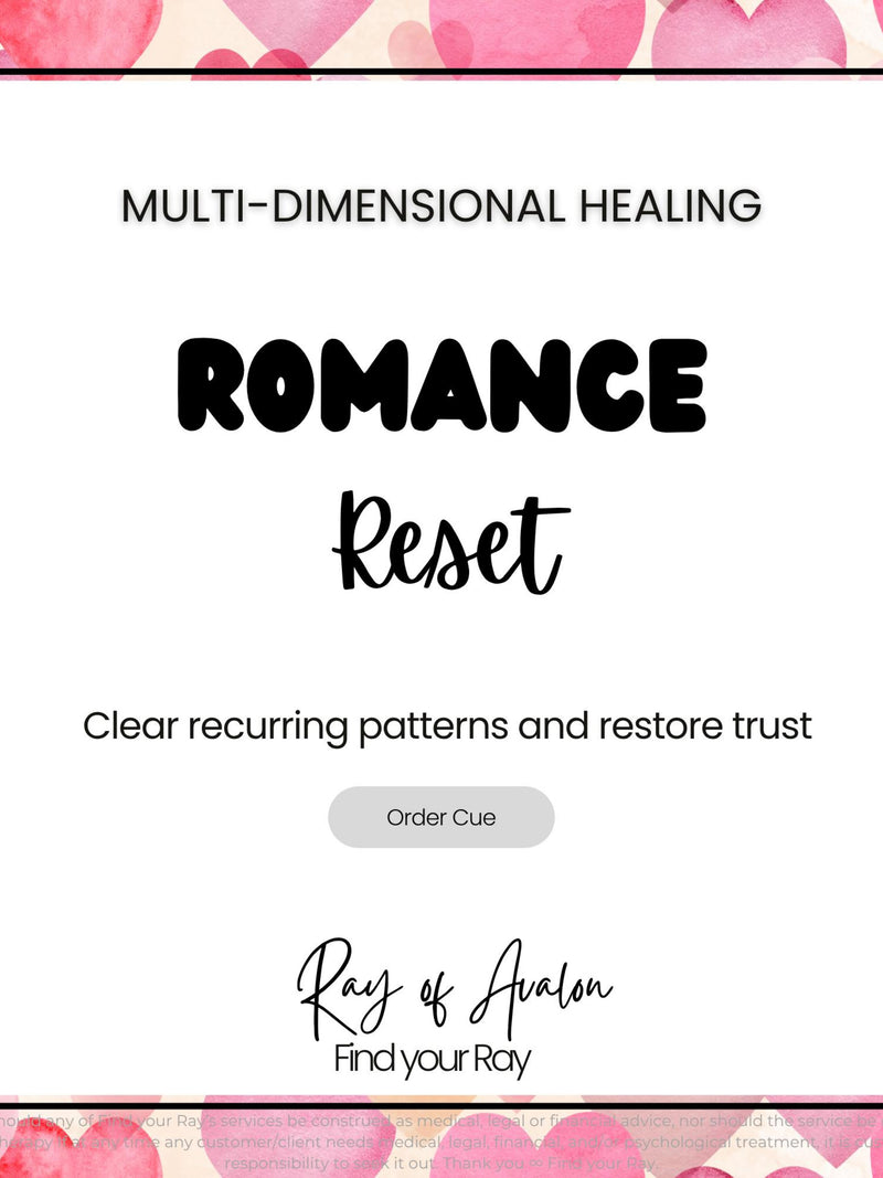 Romantic Reset | Energy Healing for Love, Trust, Connection & Spiritual Alignment | Quantum, Reiki, Multi Dimensional Love Romance Flower