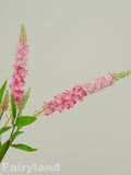 Faux Speedwells - Artificial Flower - Pink silk flower