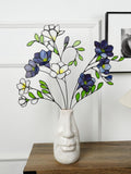 Stained Glass Freesia Flower Bouquet: handmade home style Bouquet