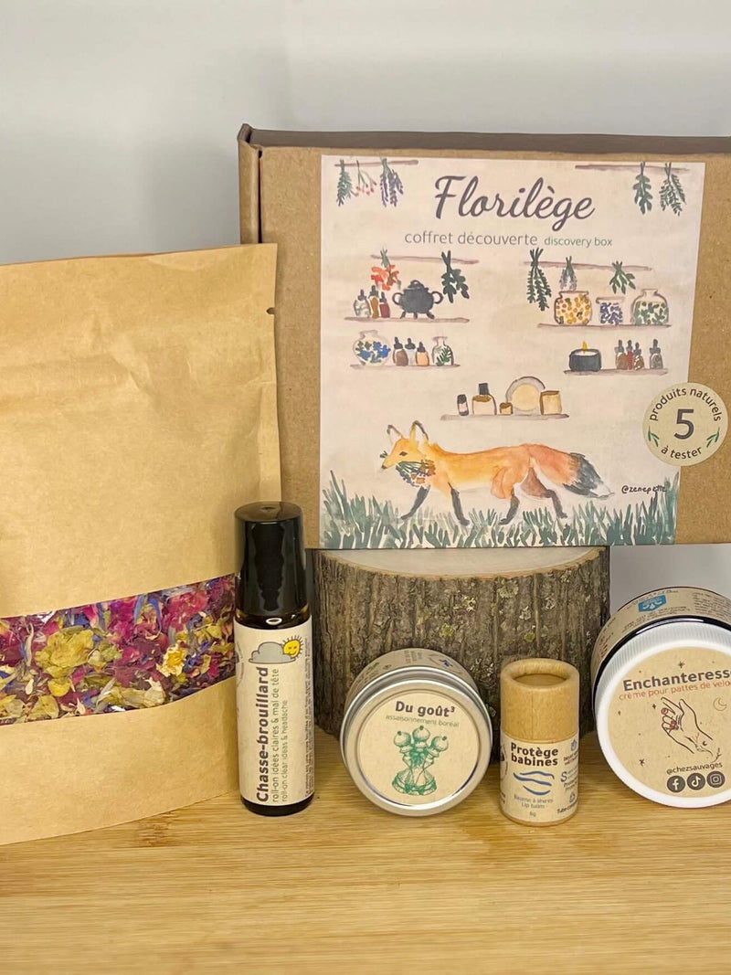 Floril�ge Ð Discovery box of natural skincare products and flavors | Handcrafted gift from Quebec | Handmade natural products FLOWER DELIVERY