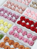 Preserved Rose Heads Ð 6 / 8 / 10 pcs Eternal Roses for DIY Crafts, Wedding Decor, Resin Art, Mixed Color Custom Set FLOWER DELIVERY