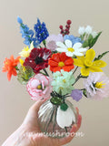 24 Styles Glass Birth Flowers Ð Poppy, Carnation, Narcissus, Peony, Iris, Gladiolus & More | Unique Birthday or Christmas Gift for Mom FLOWER DELIVERY