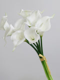 Minimalist 8 Branches Calla Lilies Bridesmaid Bouquet Bouquet