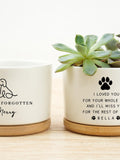Personalized Pet Memorial Planter, Dog Loss Remembrance Gift, Custom Pet Flower Pot, Loss of Pet Gift, Dog Memorial Keepsake, Christmas Gift sympathy flower