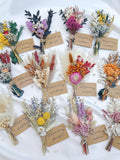 Dried Flower Mini Bouquet, Bridesmaid Proposal Gift, Wedding & Home Decor, Party favors, Bridesmaid gifts wedding flower