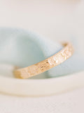 Birth Month Flower Ring 14K Gold Filled, Floral Band 3mm, Birthday Gift for Her, Gift for Mom birthday flower