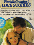 World's Greatest Love Stories Jan Feb 1985 Romance Digest 5 Complete Novels 80s Love Romance Flower