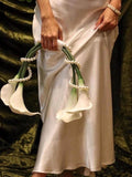 Custom Calla Lily Bouquet with Pearl Accents Ð Elegant Wedding Floral Arrangement & Bridal Decor wedding flower