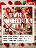 NEW LOVE MANIFESTATION Ritual Ð Attract a Meaningful Romantic Connection, Open Your Heart & Invite True Love (Digital files included). Love Romance Flower