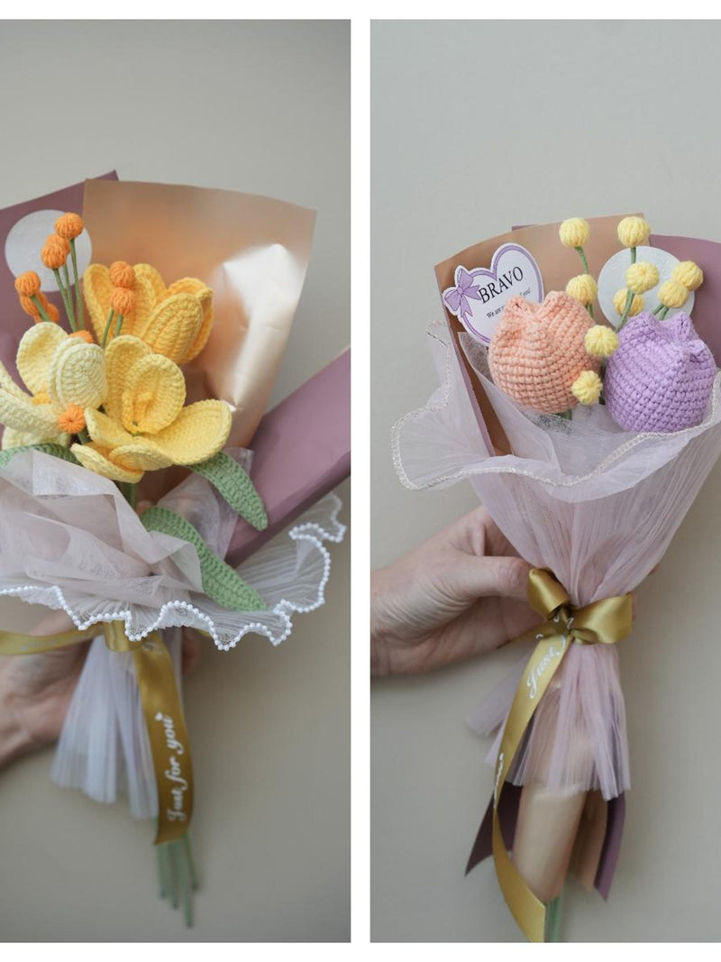 Student Recital Crochet Bouquet Bouquet