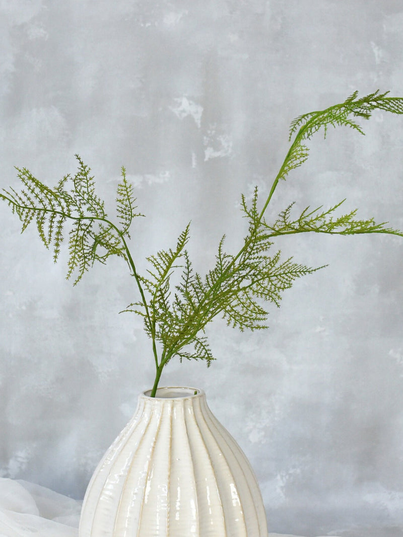 Artificial Asparagus Fern Stem - Artificial Greenery / Foliage / Plant / Wedding / Bouquet / DIY / Home / Decors / Gifts / Centerpieces faux plants