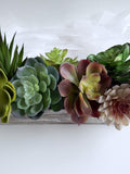 Artificial Succulent Faux Succulents Cactus Greenery Home Decor DIY Terrarium Pot Plant Arrangement faux plants