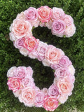 Custom Handmade Floral Letters and Numbers birthday flower