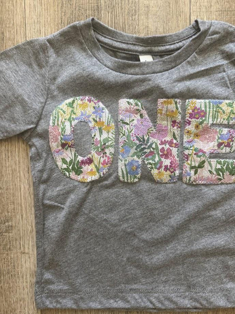 Wildflower birthday shirt, wildflower birthday, one little wildflower tee, wild one party, wildflower any birthday outfit, little flower birthday flower