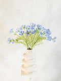 23.6" Light Blue Faux Cosmos Flowers Ð Long Stem Cosmos Bouquet Flowers for Home DŽcor, Baby Shower, Wedding Arrangements &Table Centerpiece silk flower