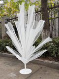 Giant Sheer Organza Artificial Handmade Silk Flowers :Wedding Centerpiece & Event Decor silk flower
