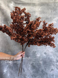 31" Faux Mini Berries Long Branch - Artificial Plant - Orange faux plants