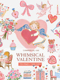 Whimsical Valentine Clipart | Cute Cupid Hearts & Roses | Pastel Watercolor Valentine PNG | Romantic Love Illustrations Love Romance Flower