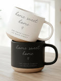 Custom Home Sweet Home Mug Personalized Housewarming Gifts New Home Address Present Realtor Closing Gift First Time Homeowner Cup Gifts house warming flower