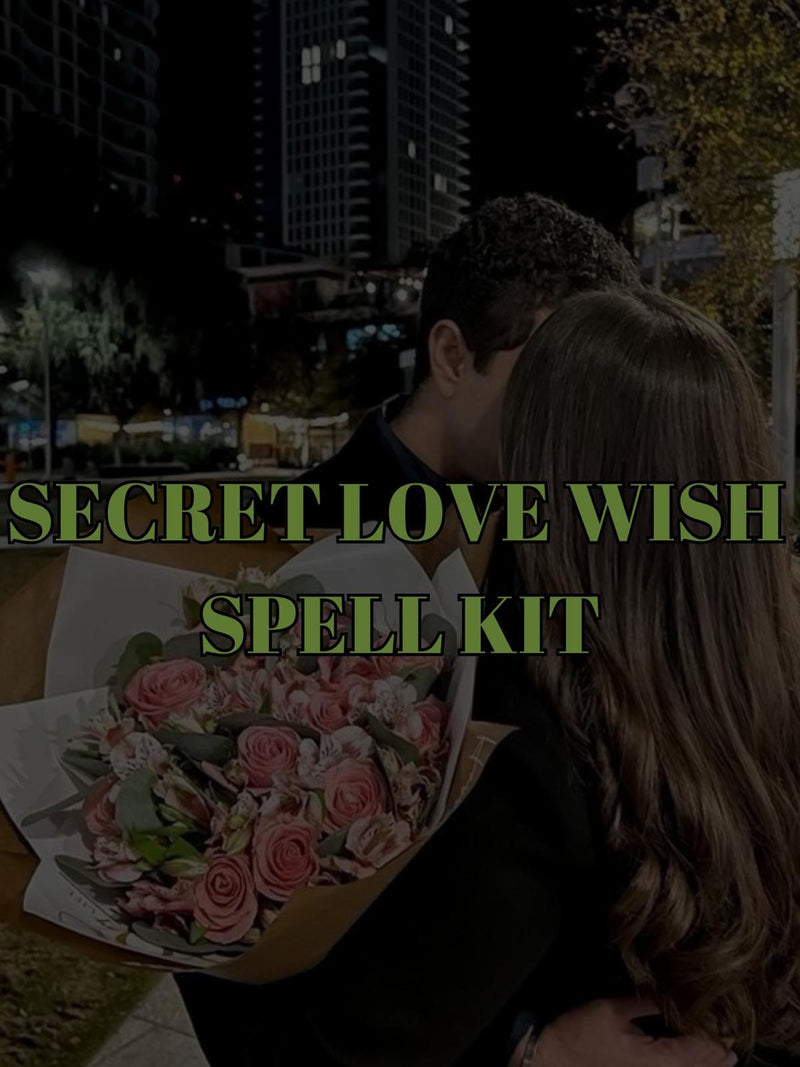 Secret Love Wish Spell for Hidden Feelings Romantic Attraction Heart Connection Desire Manifestation Crush Energy Alignment Love Romance Flower