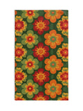 Flower Retro Hand Towel Retro Floral Home Decor Kitchen Idea House Warming Gift Wedding Anniversary house warming gift wedding anniversary house warming flower