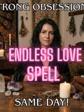 Endless Love Ð Customizable Spell to Ignite Deep Love, Intense Obsession & Stronger Bonds, Make Him Love You, Same-Day Casting Love Romance Flower