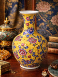 3D Royal Rose Blooms Puzzle Vase, Gourd Shape Vase, Unique DIY House Warming Decor for Flowers Display, 3D Assembly Art, Fun Craft Kids Gift house warming flower